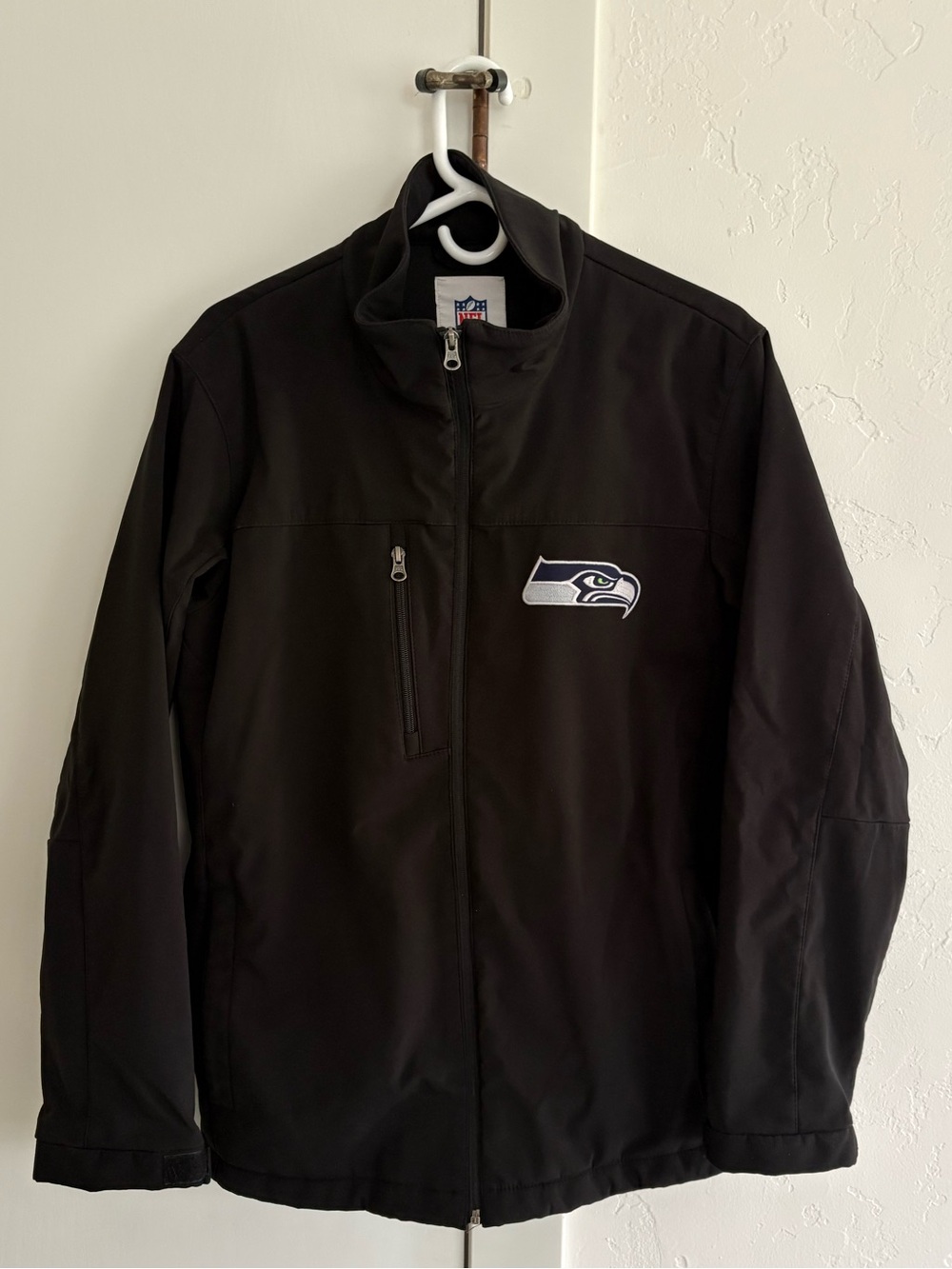 Mens NFL GIII Seattle Seahawks Full Zip Soft Shell Jacket